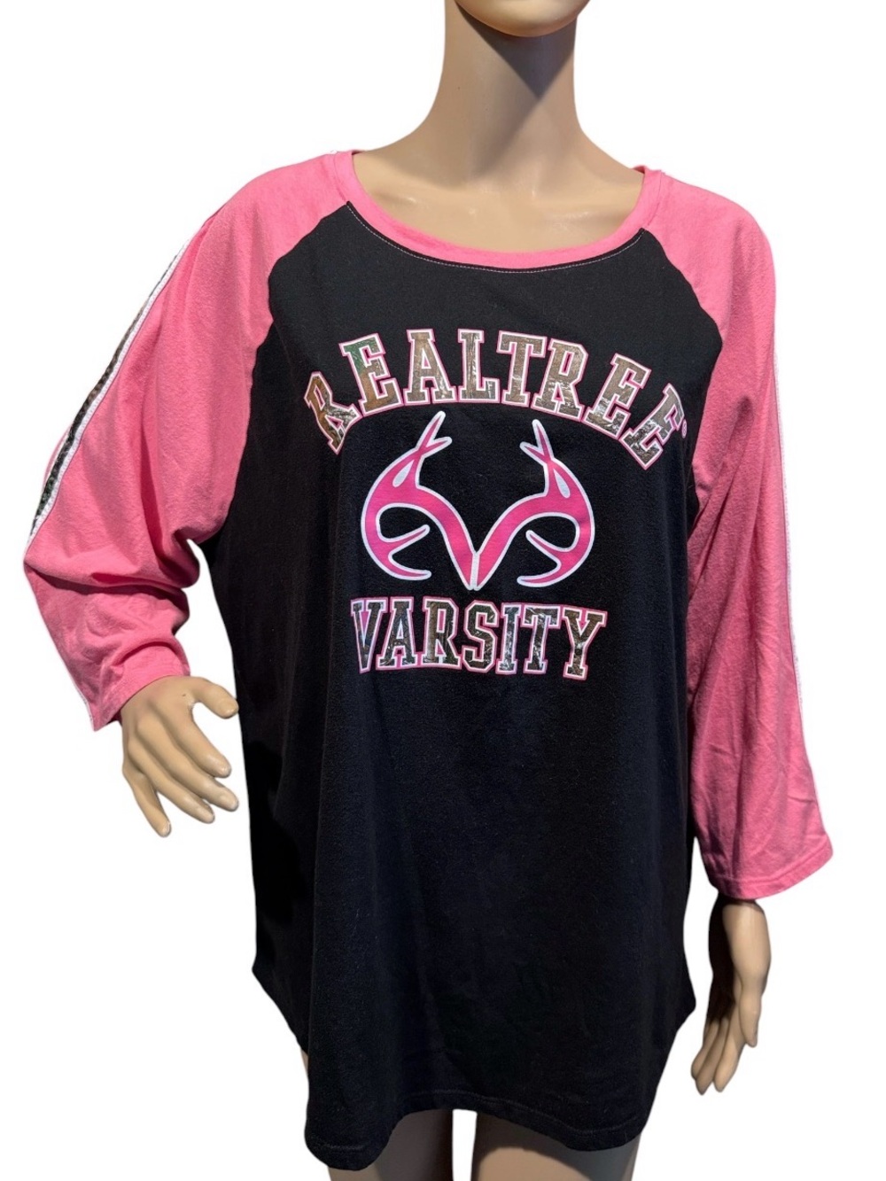 💚➕💰BOGO FREE Realtree Ladies Varsity Top 2XL 20